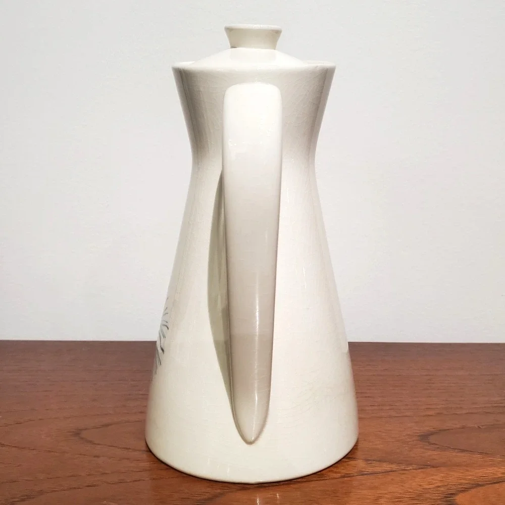 Marcrest Blue Spruce Stentson‎ Pottery Coffee Tea Pot with Lid